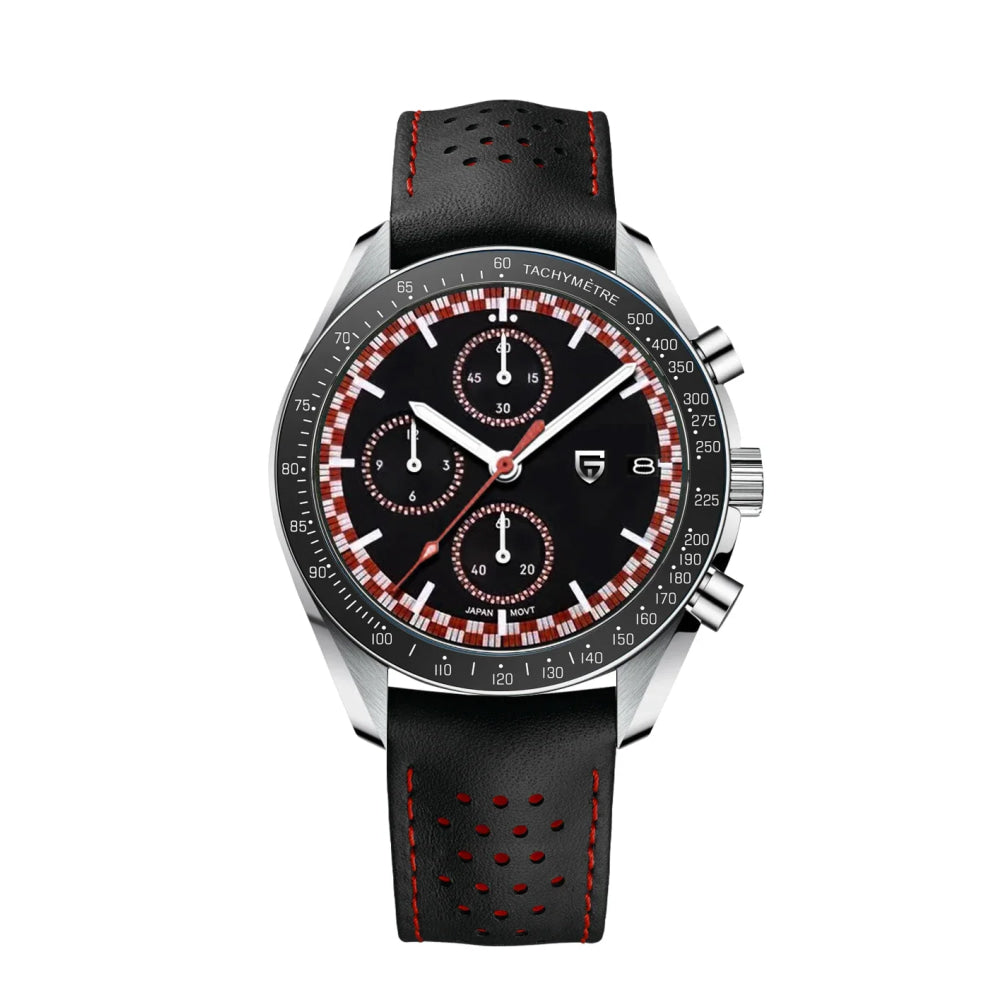 PAGANI DESIGN 2026 New Men's Watches Sport Quartz Watch For Men Racing Chronograph Waterproof AR Sapphire crystal Wristwatch Men