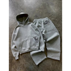 2026 Trendy High Street Retro Casual Streetwear Men's Sports Suit Y2K Harajuku Embroidered Hoodie men Hip-hop Loose Sweatpants