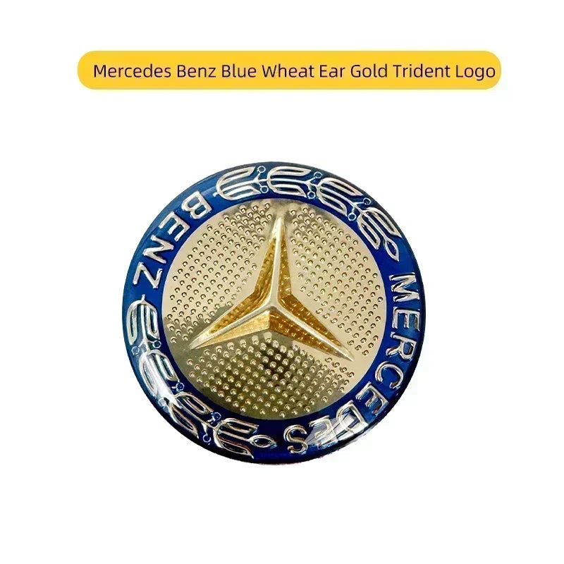 Car Multimedia Knob Decorative Stickers For Mercedes-benz AMG Barbosa W205 C300 W203 W206 W108 W124 W126 W140 W168 W169 W176 GLC