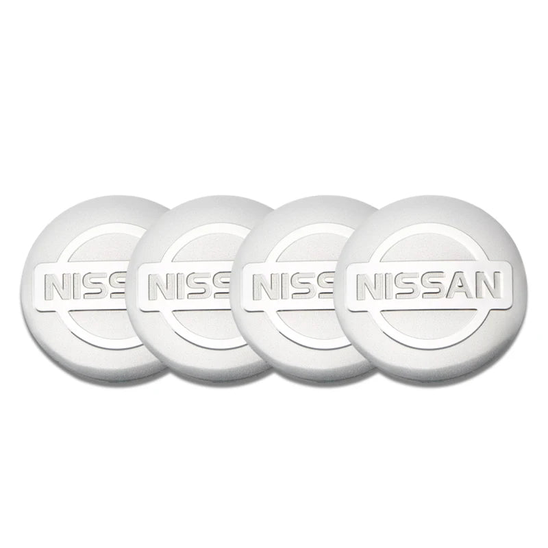 4pcs 54/60MM Car Styling Wheel Center Cap Hub Covers Badge Accessories For Nissan Nismo GTR Qashqai Almera Teana V36 Sylphy Note