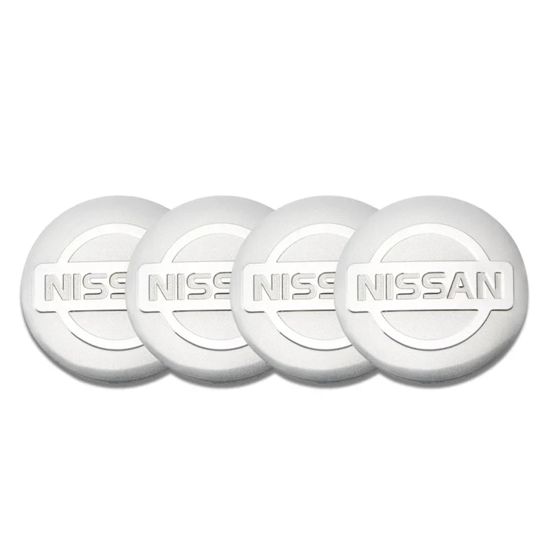 4pcs 54/60MM Car Styling Wheel Center Cap Hub Covers Badge Accessories For Nissan Nismo GTR Qashqai Almera Teana V36 Sylphy Note