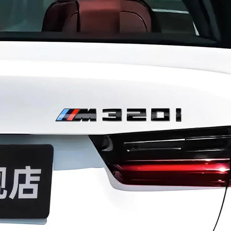 For BMW M power new emblems badge logo M125i M135i M140i M235i M240i M320i M330i M340i M350i M440i M435i M530i M540i M550i ABS