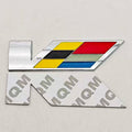 3D Metal Car Sticker Logo V Rear Trunk Badge Fender Side Emblem Decals For Cadillac ATS CTS CT4 CT5 XT6 Auto Accessories