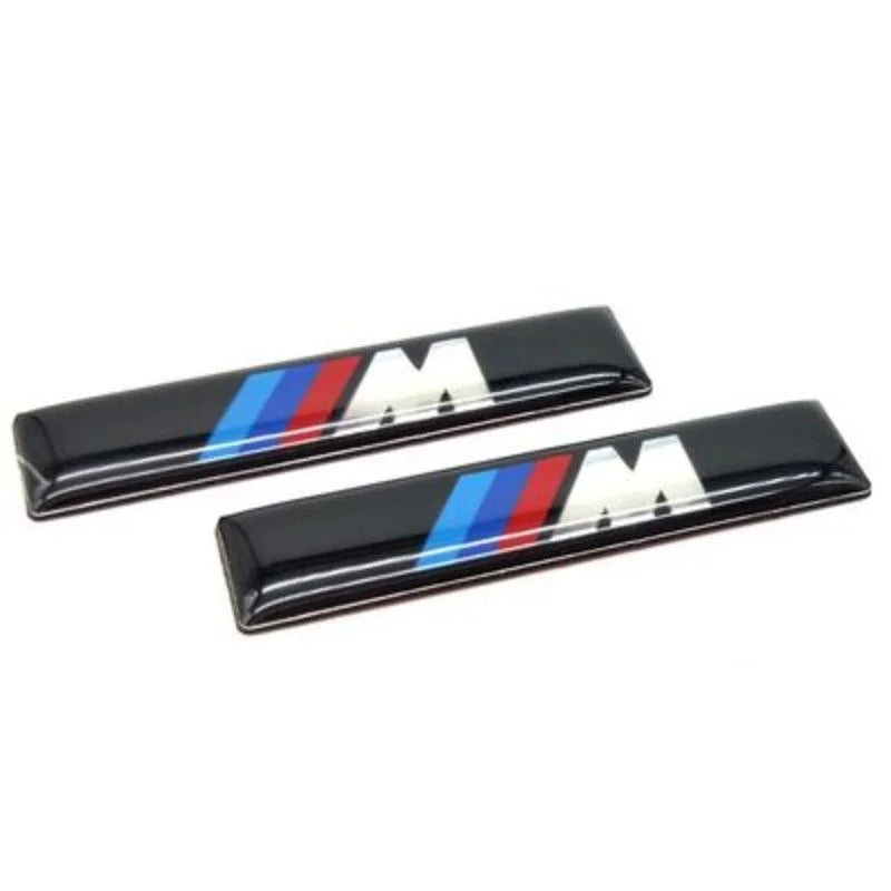 Metal Car Door Side Label Stickers for BMW M Power Performance M3 M5 Personalized Modification Stickers Auto Accessories