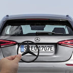1Pcs ABS Car Rear Decal Trunk Emblem Sticker Mercedes Benz Replace Accessories For W204 W222 W205 W177 W212 W213 X253 W203 W176