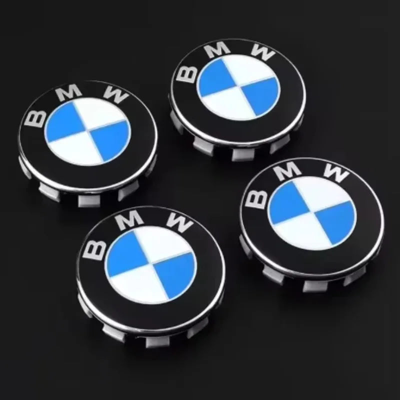 4Pcs 68mm 56mm Car Wheel Center Hub Cap Caps Emblem Logo For E90 E60 E61 E93 E87 E36 E46 E39 E53 F30 F20 F10 F15 X1 X3 X5 X6