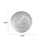 4Pcs 56MM Car Wheel Center Hub Cap Rim Cover Emblem Stickers For Lexus IS250 IS200 CT200h GS300 LS430 RX450h LX570 IS300 ES RX