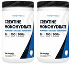 Creatine Monohydrate Micronized Powder 500G 5000mg Per Serving 5g 100 Servings 17.9 Oz