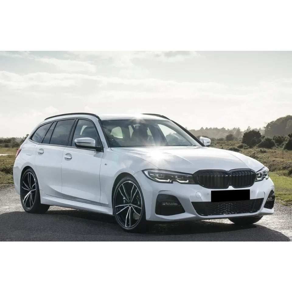XVIP For BMW G20 3-Series G20 G21 G28 2019-2023 Front Bumper Hood Kidney Racing Grilles Replacement Black Diamond Meteor Style
