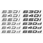 ABS logo glossy black car sticker badge sticker body luggage decoration BMW M logo 420i 428i 425d 435d 630i 650i 630d 640d 650d