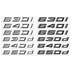ABS logo glossy black car sticker badge sticker body luggage decoration BMW M logo 420i 428i 425d 435d 630i 650i 630d 640d 650d