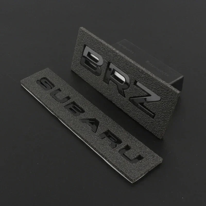 ABS Car Rear Trunk Sticker Emblem for Subaru WRX BRZ STI XV FORESTER IMPREZA LEGACY OUTBACK Auto Body Tail Letter Badge Decal