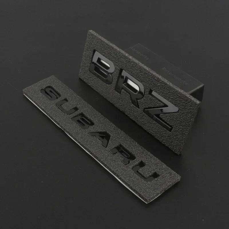 ABS Car Rear Trunk Sticker Emblem for Subaru WRX BRZ STI XV FORESTER IMPREZA LEGACY OUTBACK Auto Body Tail Letter Badge Decal