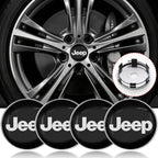 4Pcs 56/60mm Car Wheel Center Hub Cap Car Accessorie for JEEP Wrangler Grand Cherokee JK TJ Compass Renegade Patriot Trail Hawk