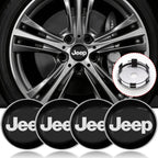 4Pcs 56/60mm Car Wheel Center Hub Cap Car Accessorie for JEEP Wrangler Grand Cherokee JK TJ Compass Renegade Patriot Trail Hawk
