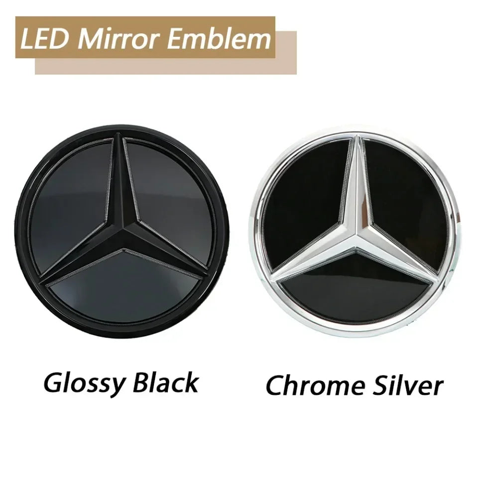 1pcs For Mercedes Benz B/C/E/S W176 W246 W205 W212 W207 W217  W166 X166 X156 X204 Front Grille Emblem Star Badge