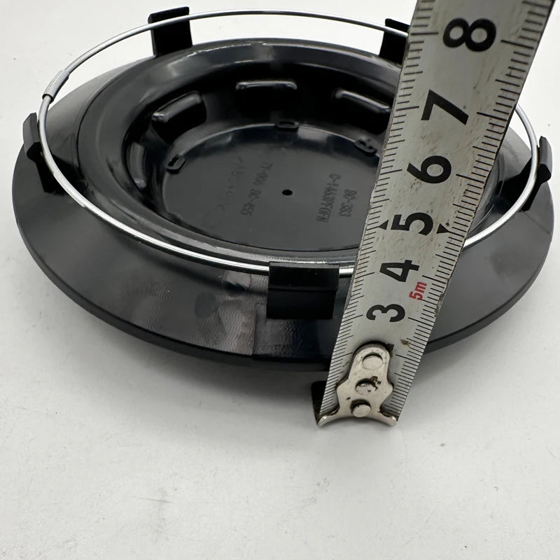 4PCS LOT Black Wheel Center Hub Cover Cap BC-383 BC383 Compatible with BC455 C-1258 C-1258-LA5B TY006 TY-006 for