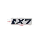 ABS Letters Numbers Glossy Black ix i3 i4 i7 iX ix3 iX4 ix7 Emblem for BMW X1 X3 X5 X6 GT Car Rear Logo Badge Sticker