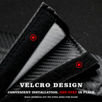 Auto sticker For Toyota Camry Car Seat Belt Cover Carbon Fiber Leather Shoulder Protection Cover Corolla E150 Rav4 Mark 2 Reiz