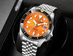 CADISEN New Luminous Men Mechanical Wristwatches Ceramic Bezel Sapphire Glass Automatic Watch Men Relogio Masculino