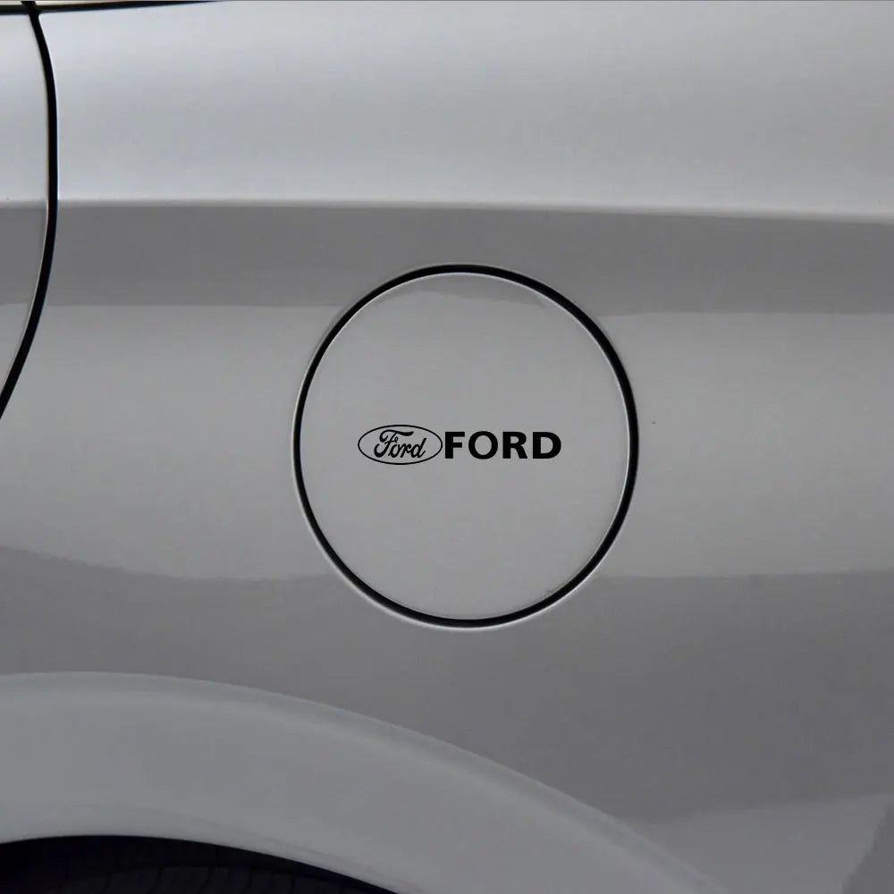 2pcs Car Emblem Stickers Window Body Trunk Badge Decoration Decal Accessories For Ford Focus Mustang Shelby Fiesta Kuga Fusion