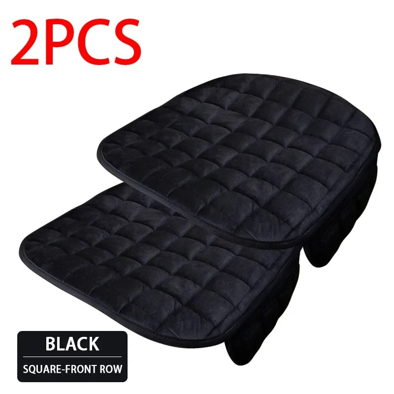 SEAMETAL Winter Plush Car Seat Cover Warm Soft Auto Seat Cushion Anti Slip Chair Protector Pad Universal for Most Car Models