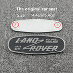 3D Metal Car Front Grille Emblem for Land Rover SOLIHULL ENGLAND Logo Sticker Defender 2015 Auto Badge Decoration Accessories