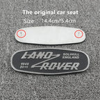 3D Metal Car Front Grille Emblem for Land Rover SOLIHULL ENGLAND Logo Sticker Defender 2015 Auto Badge Decoration Accessories