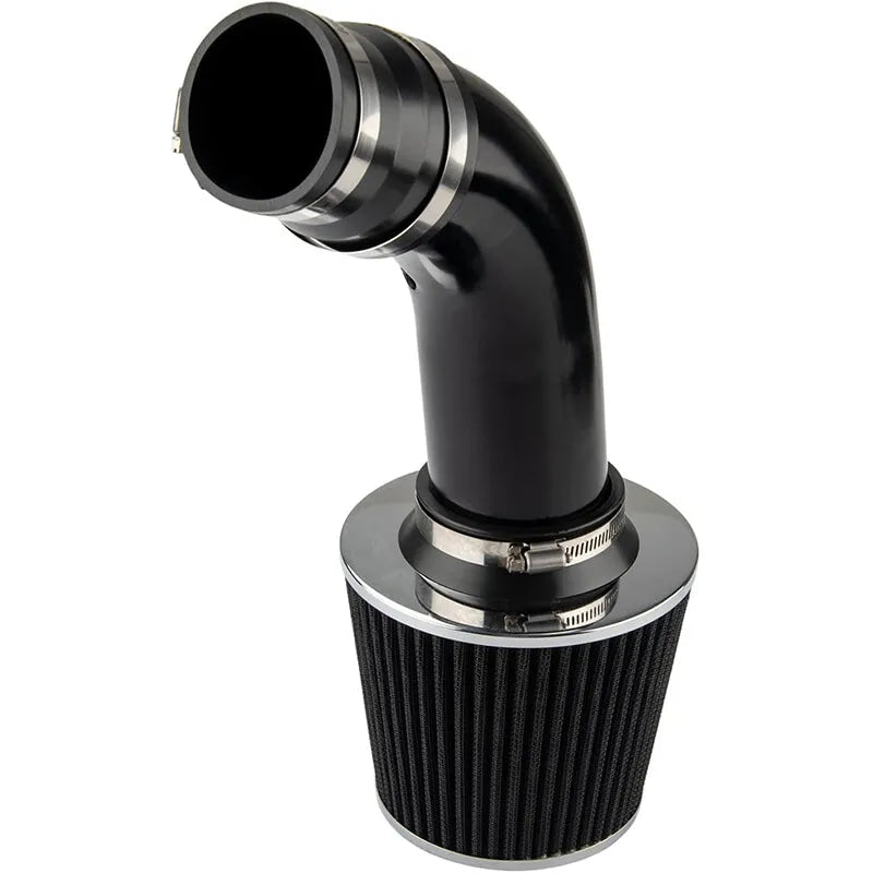 1Set 3" Cold Air Intake Filter Induction Kit Pipe Power Flow Hose System