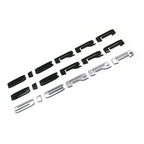 SIERRA new old style letter car stickers for Chevrolet GMC sierra rear trunk tail logo door labels modified Accessories decals
