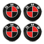 4Pcs 56mm Wheel Center Caps Emblem Badge Sticker Accessories For BMW G80 G06 G07 G42 G14 G15 G16 F82 F20 F21 F83 M2 M3 M4 M5 M8