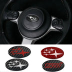2025 New Car Steering Wheel Center Emblem Badge Sticker for Subaru Subaru Outback Legacy Impreza Forester XV Tribeca STI WRX BRZ