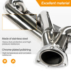 Stainless Steel Headers Shorty For Ford 260 289 302 Mustang 302CU 5.0 1964-1977