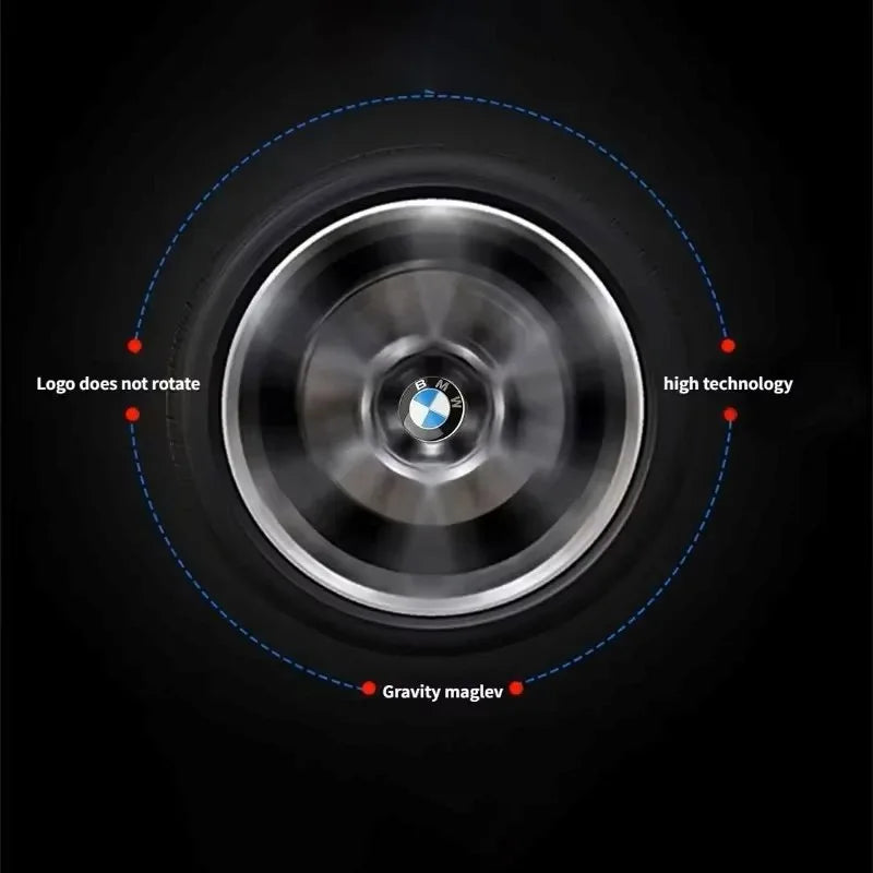 New 56mm 68mm Car Carbon 50th Anniversary Floating Wheel Center Caps For MINI BMW G11 G12 G30 G31 G32 G08 G05 F46 F49 F39 F90