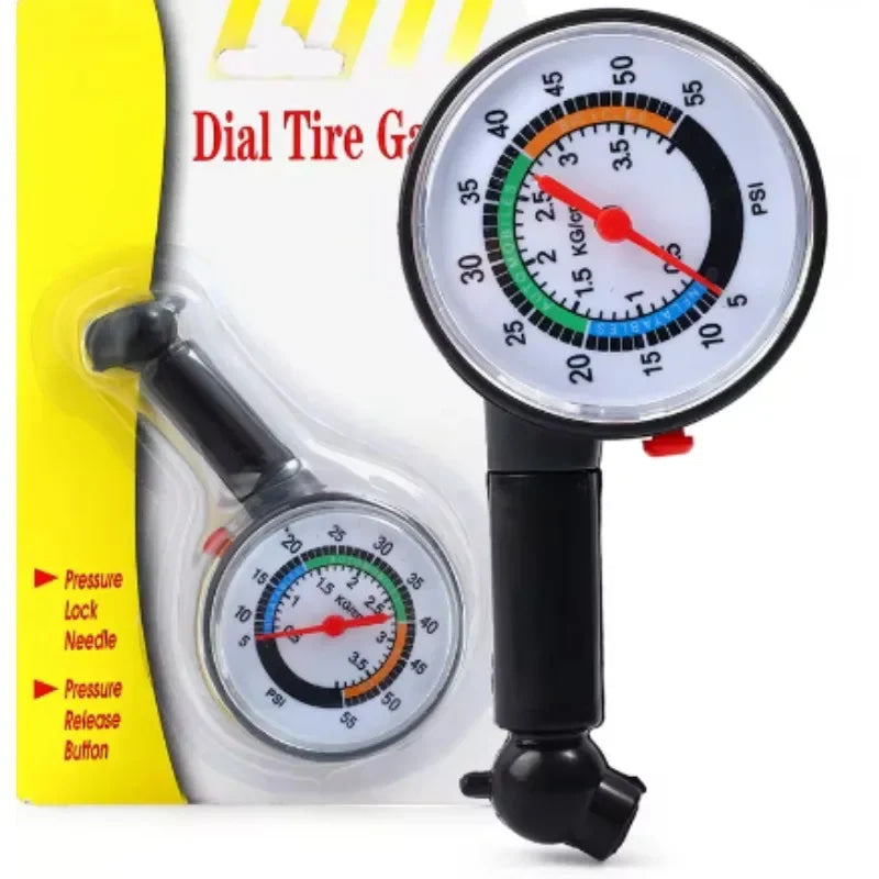 Medidor de presión de neumáticos de coche, puntero de desinflado, medidor de presión de inflado de neumáticos automático, Detector de medidor de alta precisión