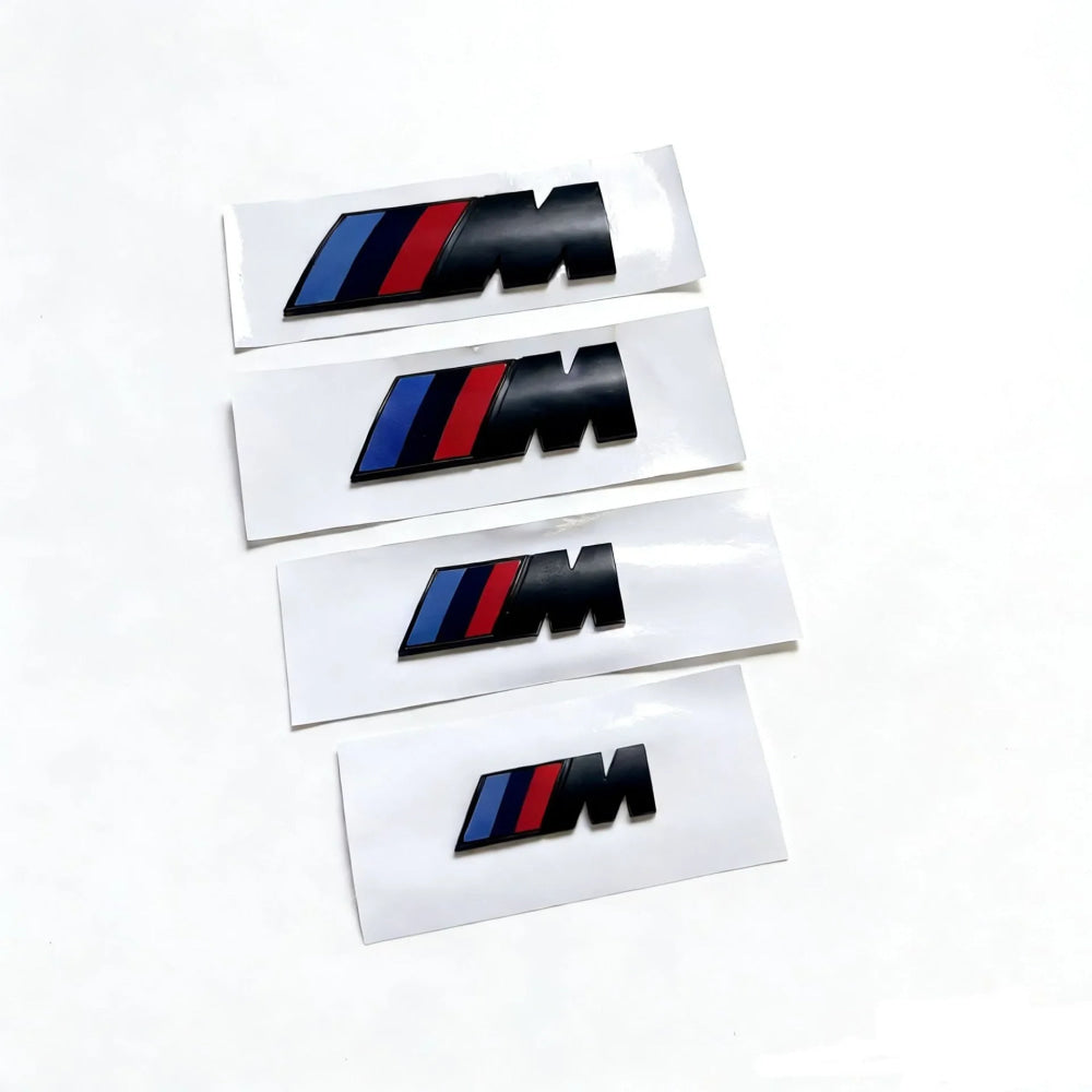 Car Styling Emblem Metal Alloy Car Fender Trunk Badge Stickers For BMW M E46 E90 E60 F30 E39 F20 G30 X1 X3 G01 G02 X5 F16 M3 M4