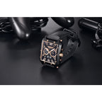 2026 New Pagani Design PD1725 Men Square Quartz Watch Chronograph 42MM Sapphire Glass Waterproof Racing Sports Silicone reloj