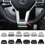 3D ABS Car Steering Wheel Emblem Sticker Badge For Mercedes Benz AMG W205 W206 W177 W168 W108 AMG W176 W204 W212 Accessories