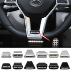 3D ABS Car Steering Wheel Emblem Sticker Badge For Mercedes Benz AMG W205 W206 W177 W168 W108 AMG W176 W204 W212 Accessories