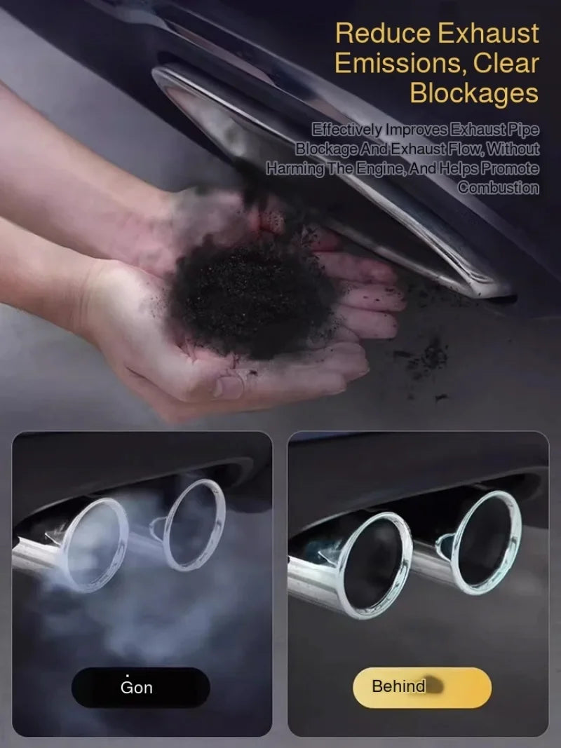 200ml1/2/4pcsEngine Cleaning Agent Fuel Treasure Carbon Deposit Removal Engine Special Car Cleaning Agent Efficient Carbon Depos