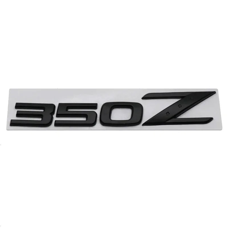 Car Front Emblem Sticker Auto Rear Trunk Badge for Nissan Z 350Z 370Z Fairlady Z3 Z34 Altima Leaf Livina Maxima Qashqai Sylphy