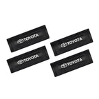Car exterior annual inspection stickers For Toyota Car Set Car Head Neck Rest Pillow Auto Seat belt Pads Headrest cover