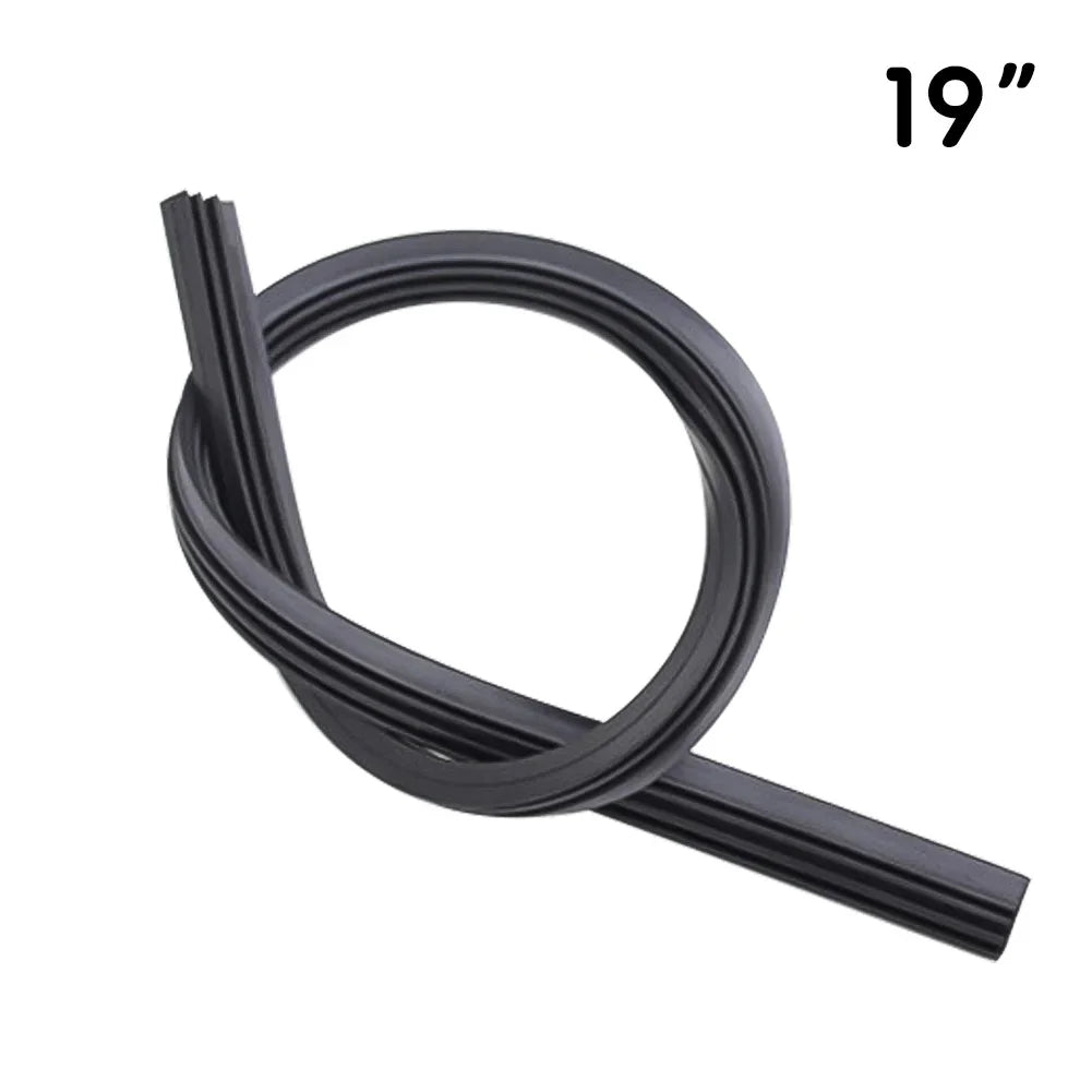14" - 28" Car Wiper Blade Windscreen Wipers Insert Natural Rubber Strip 6mm Windscreen FR Wipe Car Accessories