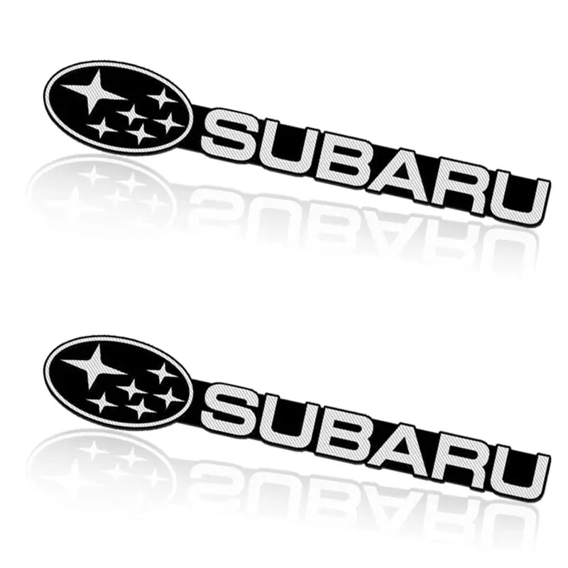 Car audio stereo 3D decorative aluminum badge sticker suitable For Subaru Forester impreza Outback Legacy Tribecacar WRC XV