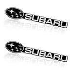 Car audio stereo 3D decorative aluminum badge sticker suitable For Subaru Forester impreza Outback Legacy Tribecacar WRC XV