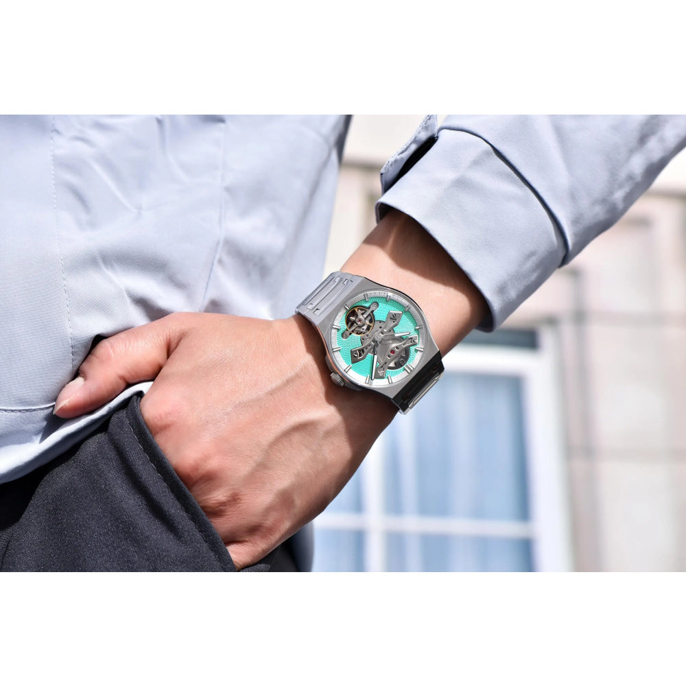 PAGANI DESIGN New 42MM Hollow Tourbillon Luxury Men Mechanical Watch Sapphire Glass Automatic Watches For Men Relojes hombres