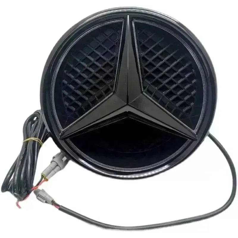 Car Front Grilled Star Emblem LED For Mercedes W205 W212 W213 W204 ML W166 CLA W253 A W176 W177 C W204 E GLK X204 GLA GLC GLE B
