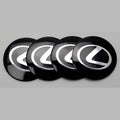 4Pcs 56MM Car Emblem Wheel Center Cover Hub Sticker Accessories For Lexus FSPORT ES RX NX LS UX LM LX GX LC RZ IS CT GS RC HS SC