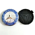 4PCS 75mm Car Wheel Center Hub Caps Cover for Mercedes Benz B/C/E/S Class A Class C200L GLC GLK CLA Accessories