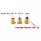 Universal Car Auto Gear Stick Shift Shifter Knob Boot Retainer Screw Adapter M8X1.25 M10X1.25 M10X1.5 Thread Shift Knob Adapter